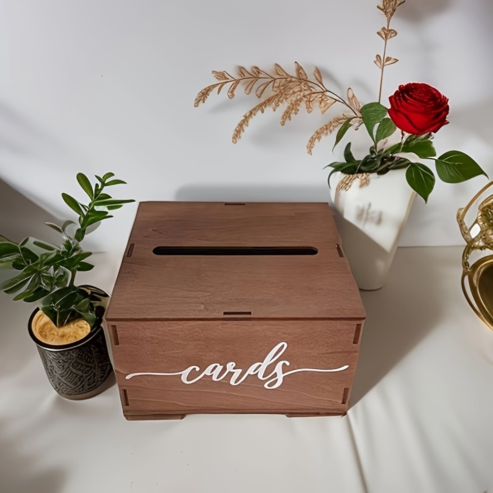 Wedding Card Box - New Wooden Wedding Card Box Decorative