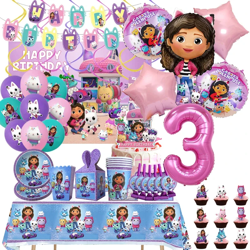 Wedding Day Supply Kit - Gabby's Dollhouse Birthday Party Supplies Kit