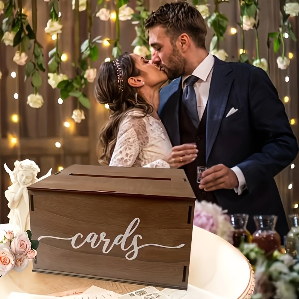 New Wooden Wedding Card Box De - Wedding Card Box 评论和价格