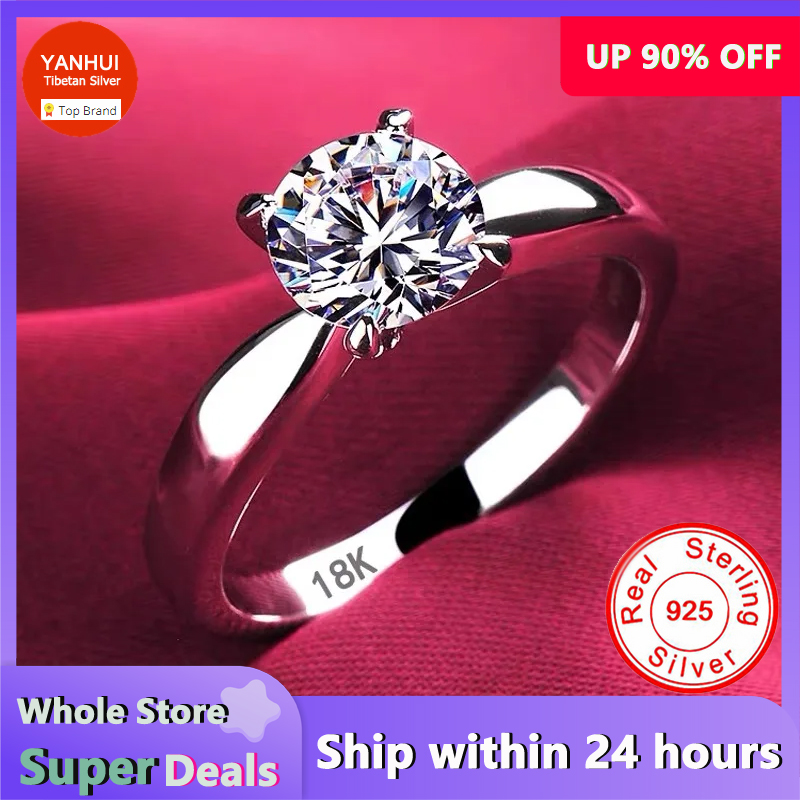 With Certificate Luxury 18K Wh - Wedding Z 评论和价格