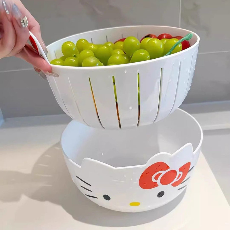 Hello Kitty double-layer drain - Wedding Hampers 评论和价格