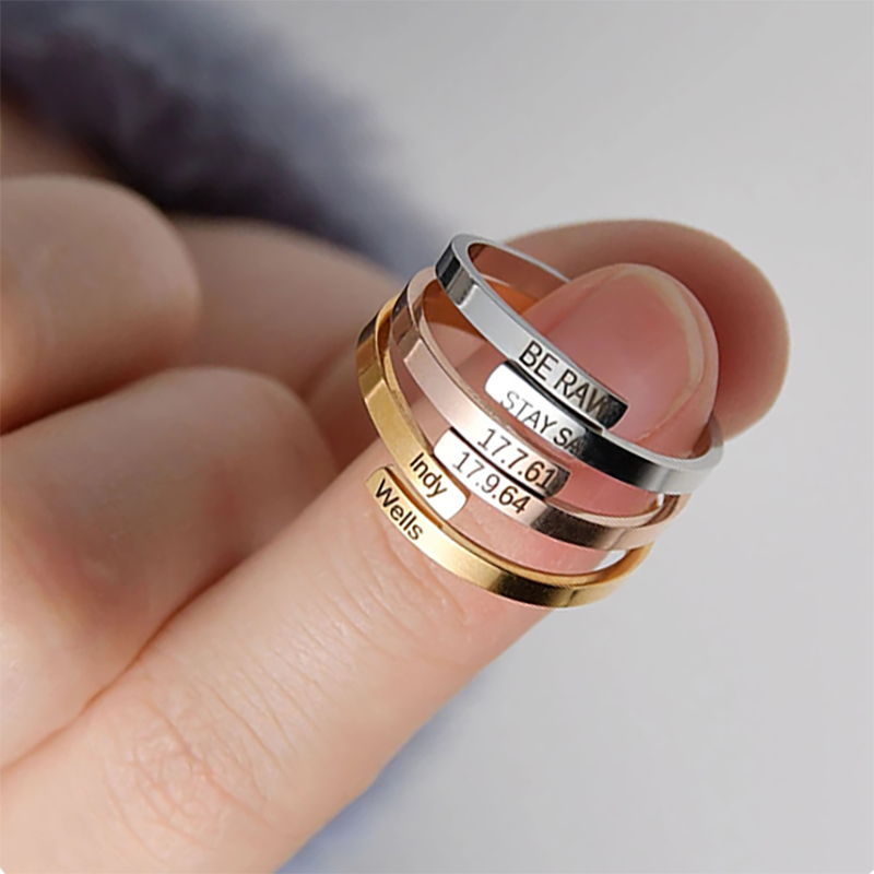 Personalized Customized Stainl - Wedding Z 评论和价格