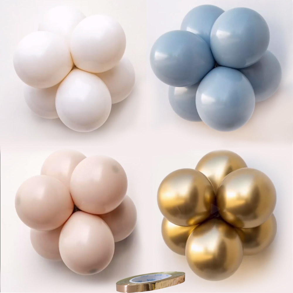 15/20PCS 10inch Retro Balloon  - Wedding Day Supply Kit 评论和价格