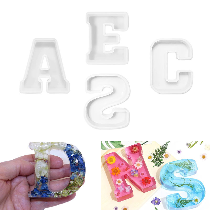 1pc A-Z Letter Silicone Molds  - Wedding Z 评论和价格