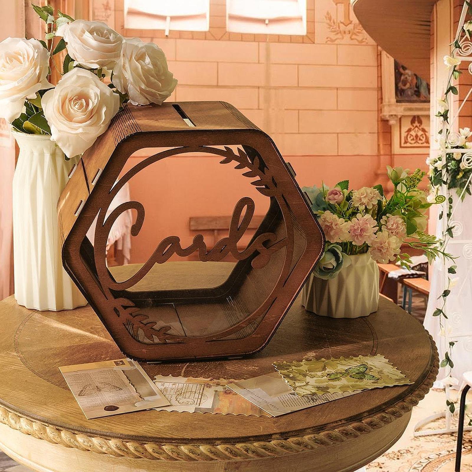 Wedding Card Box Envelope Mone - Wedding Card Box 评论和价格