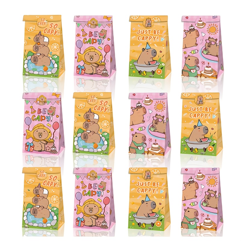 12/24/48pcs Capybara Candy Bag - Wedding Event Supply 评论和价格
