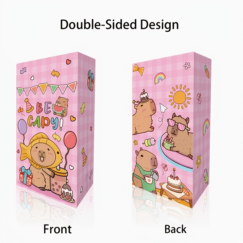 12/24/48pcs Capybara Candy Bag - Wedding Event Supply 评论和价格
