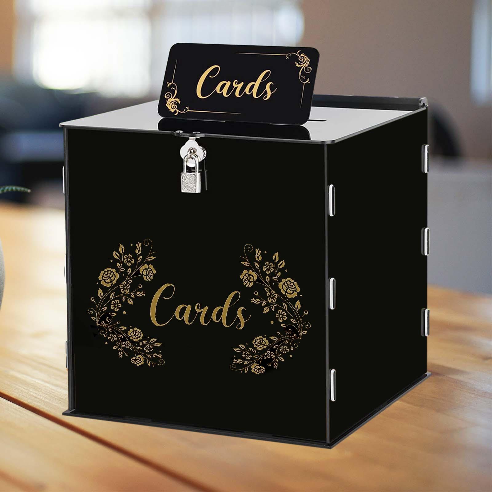 Acrylic Wedding Cards Box Mone - Wedding Card Box 评论和价格