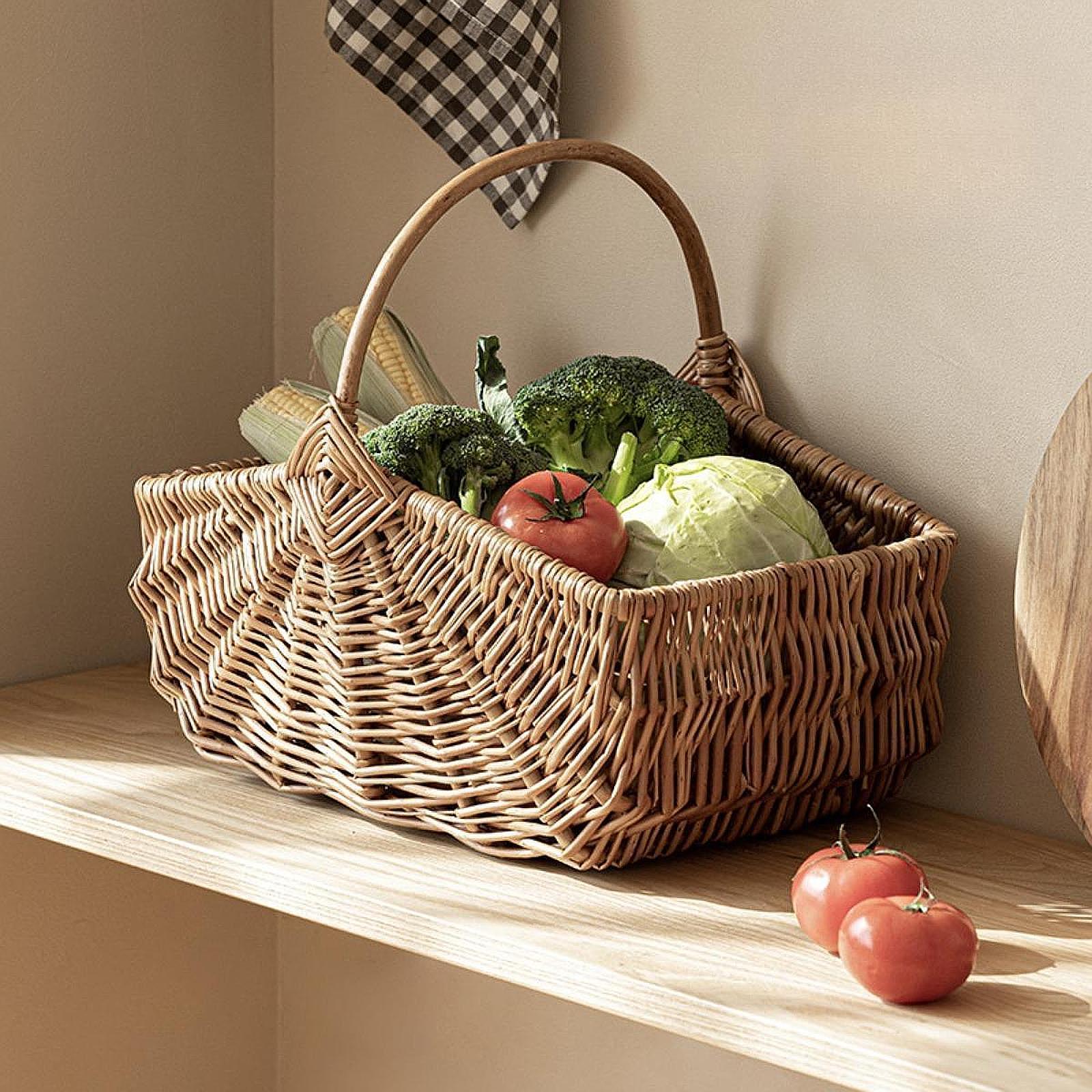 Large Handwoven Picnic Basket  - Wedding Hampers 评论和价格