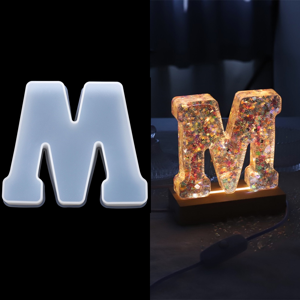 3Sizes A to Z Letter Silicone  - Wedding Z 评论和价格