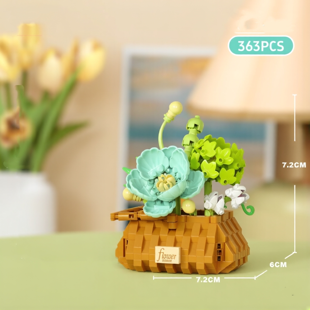 Flower Basket Set Building Blo - Wedding Hampers 评论和价格