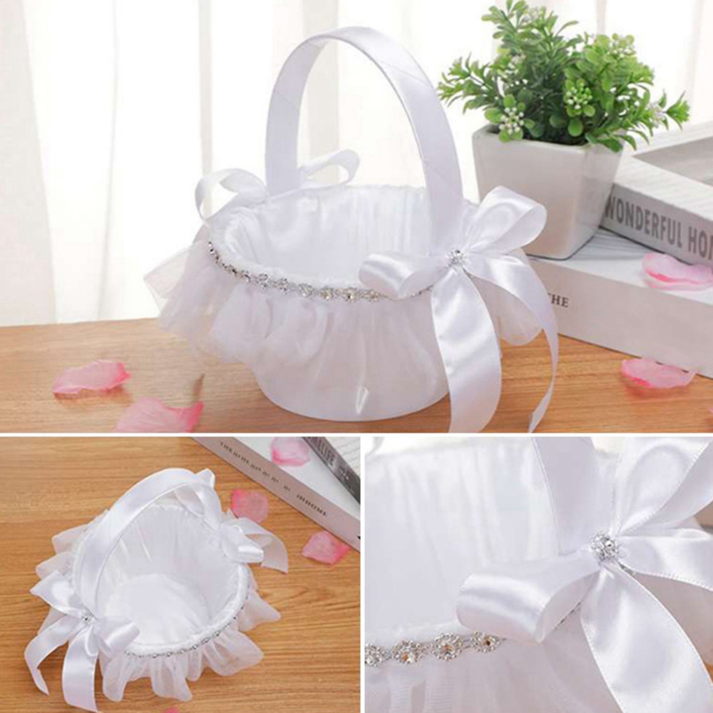 Wedding Baskets White Flower G - Wedding Hampers 评论和价格