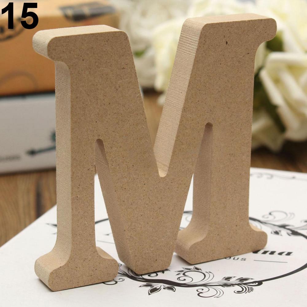10cm Freestanding A-Z Wood Woo - Wedding Z 评论和价格