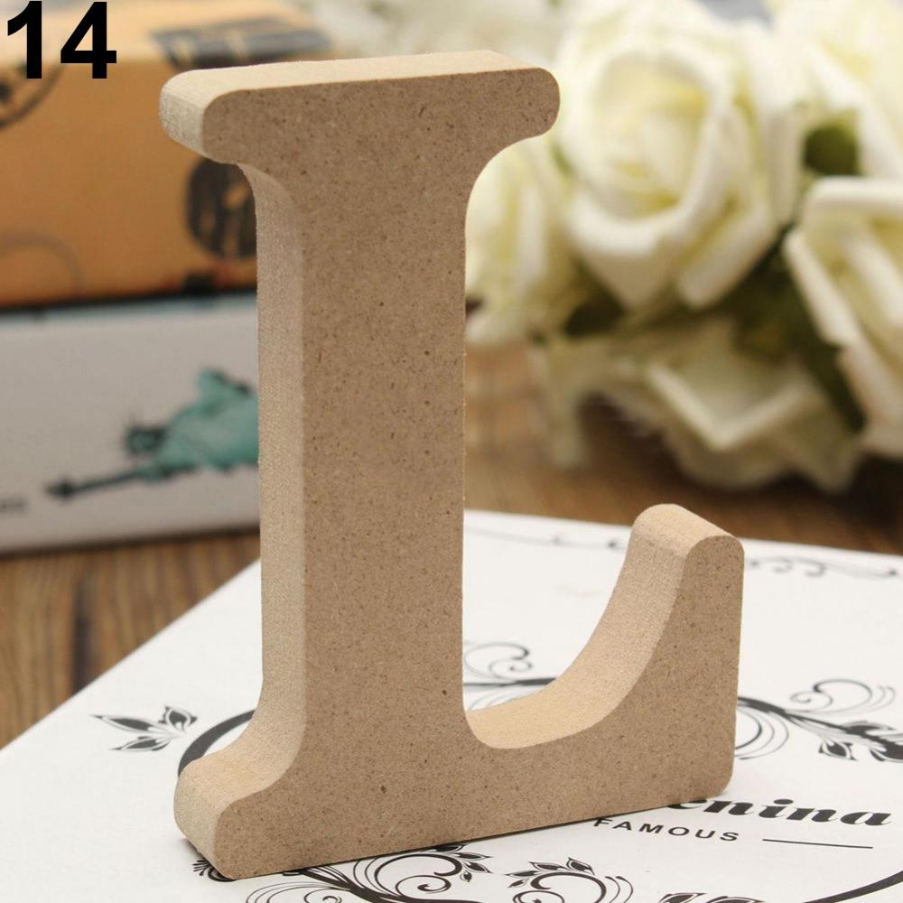 10cm Freestanding A-Z Wood Woo - Wedding Z 评论和价格