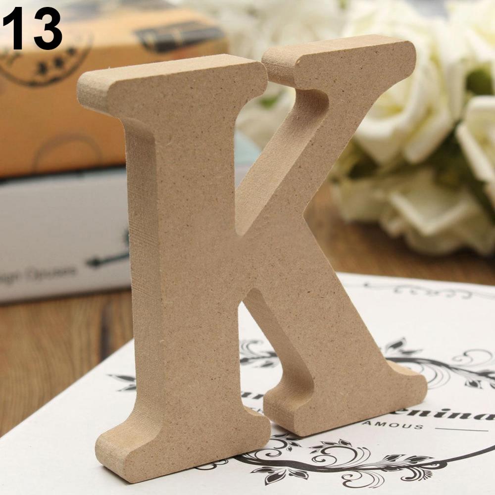 10cm Freestanding A-Z Wood Woo - Wedding Z 评论和价格