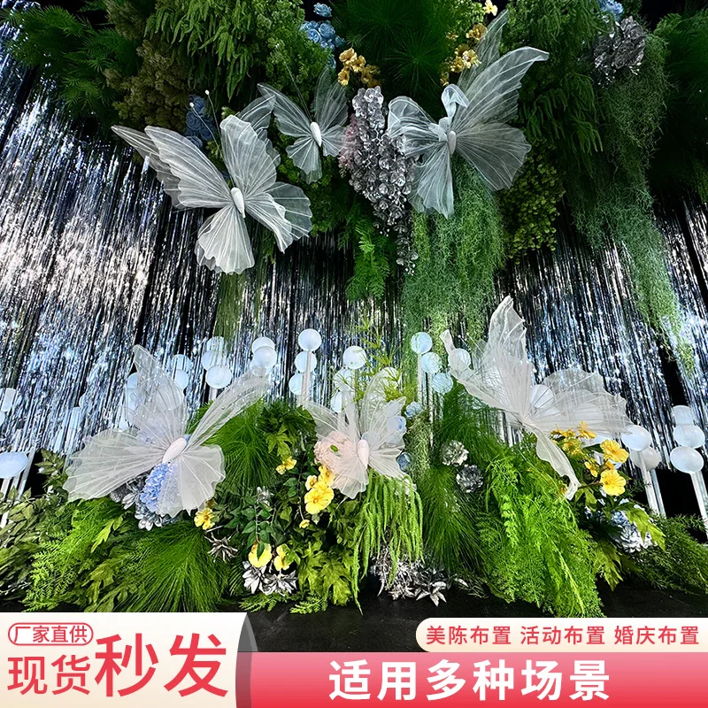 3pcs/set Artificial Large Silk - Wedding Supply Shops 评论和价格