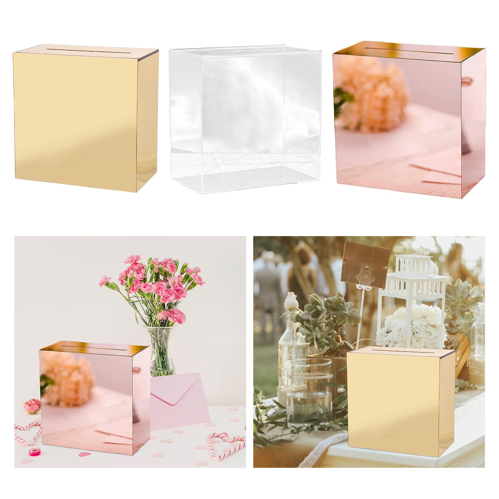 Acrylic Wedding Card Box Decor - Wedding Card Box 评论和价格