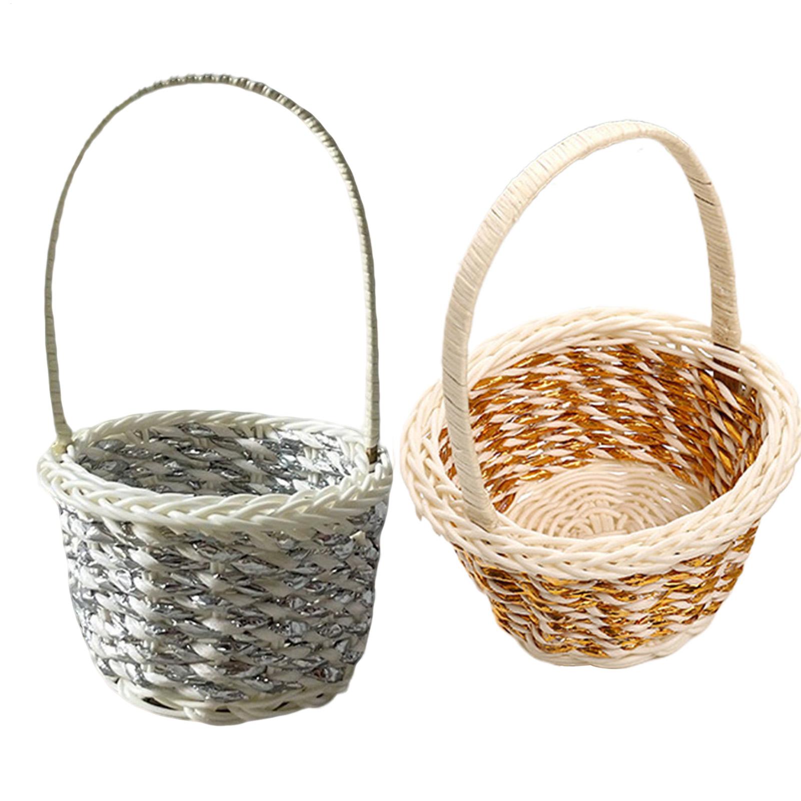 Rattan Handheld Woven Basket B - Wedding Hampers 评论和价格