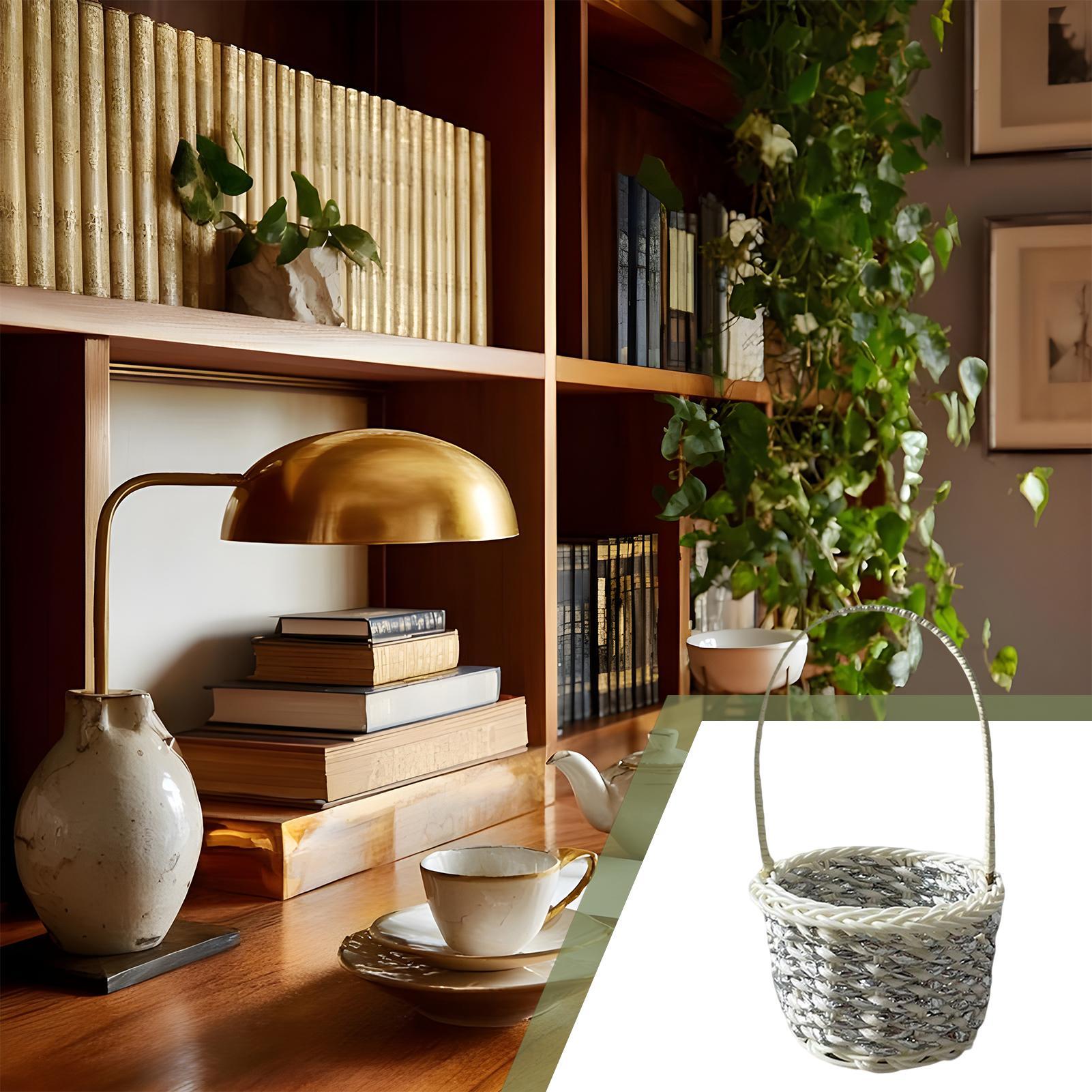 Rattan Handheld Woven Basket B - Wedding Hampers 评论和价格