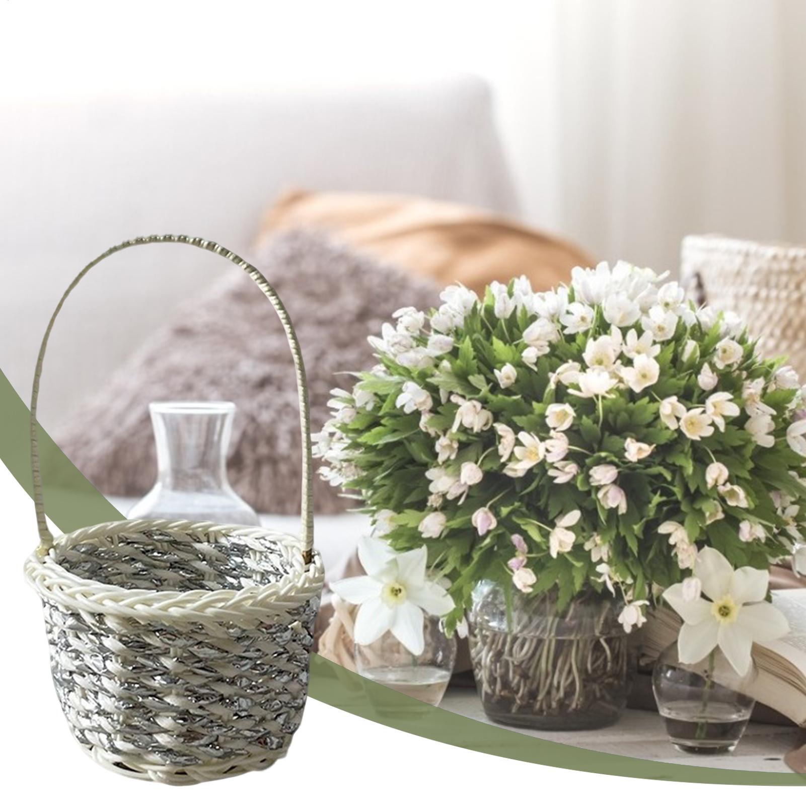 Rattan Handheld Woven Basket B - Wedding Hampers 评论和价格