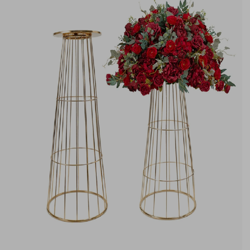 5/10 pcs Metal Vase Trumpet Sh - Wedding Decor Supply Store 评论和价格