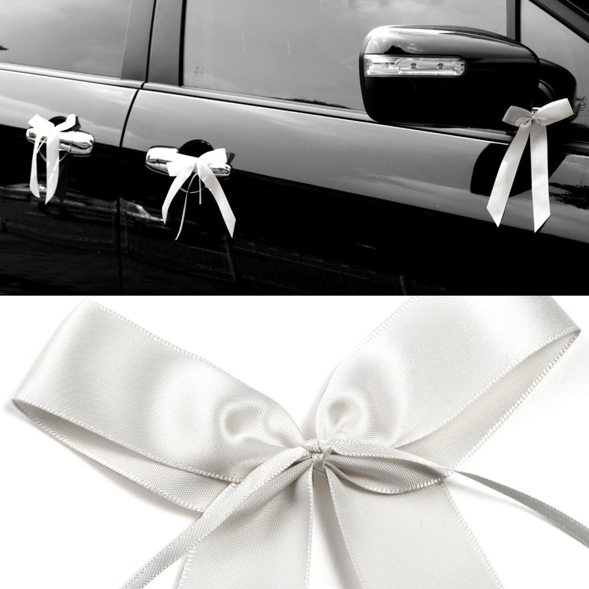 25Pcs White Delicate Silk Ribb - Wedding Hampers 评论和价格