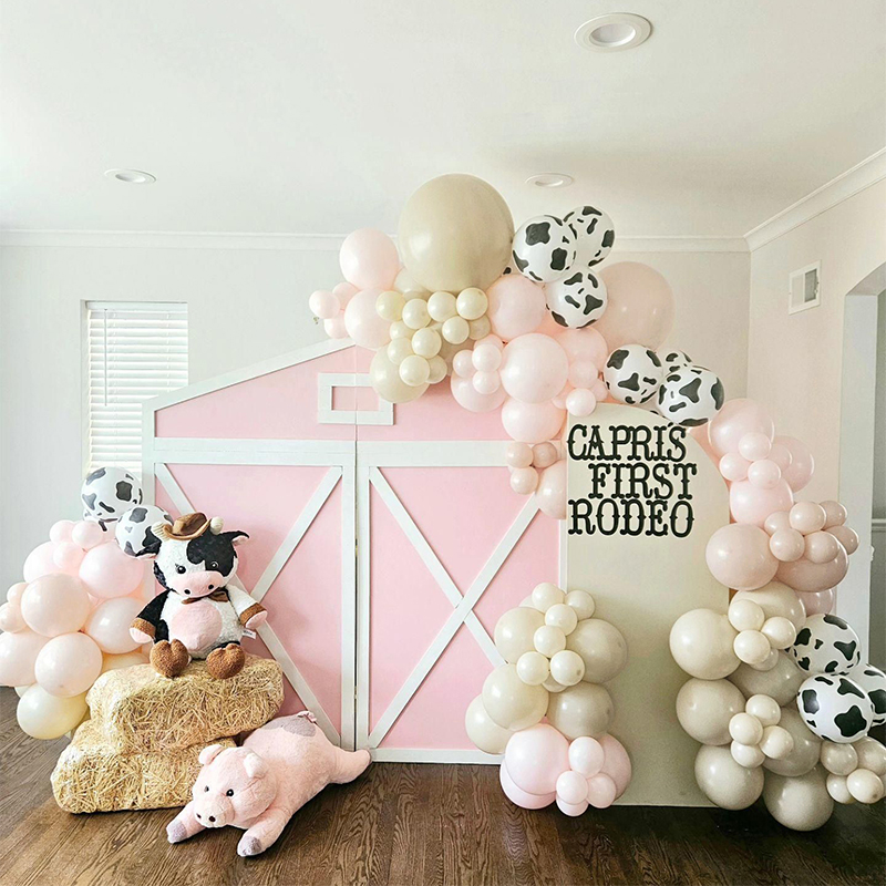 113pcs Farm Birthday Balloons  - Wedding Day Supply Kit 评论和价格