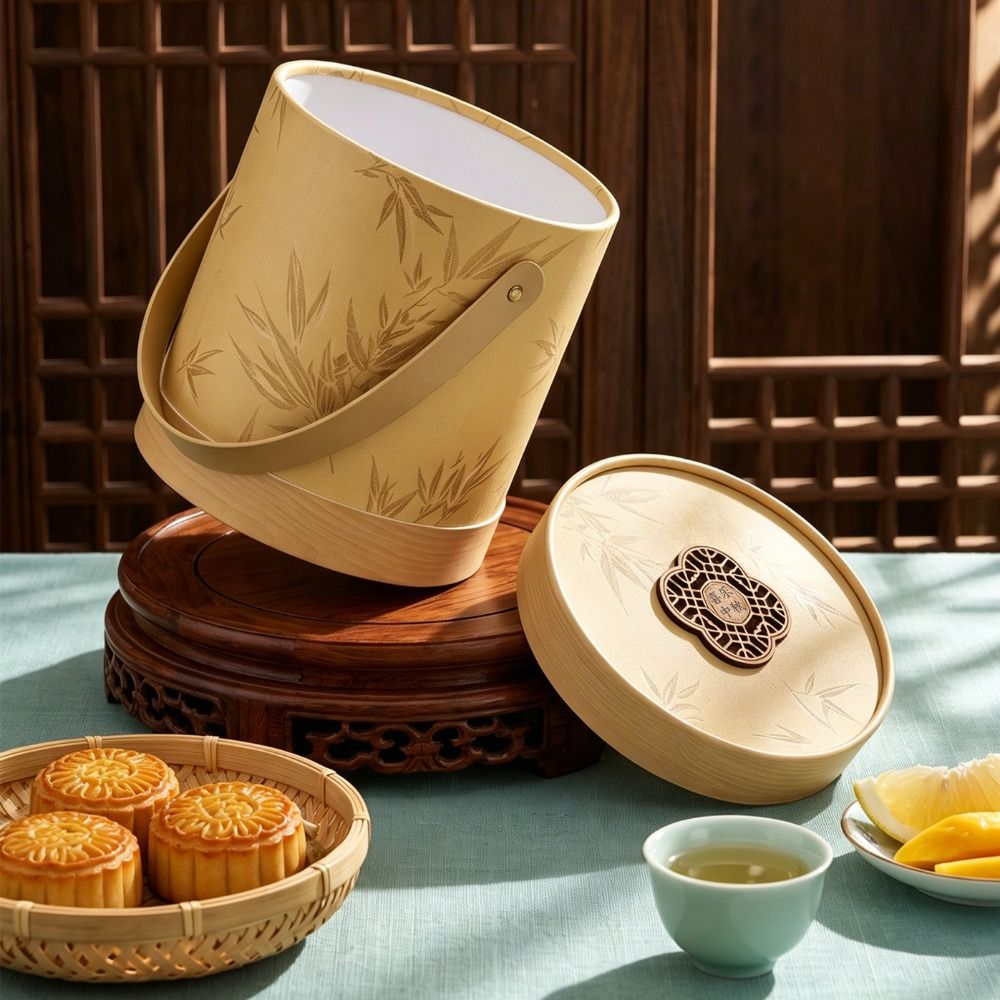 Empty Mooncake Gift Box Portab - Wedding Hampers 评论和价格
