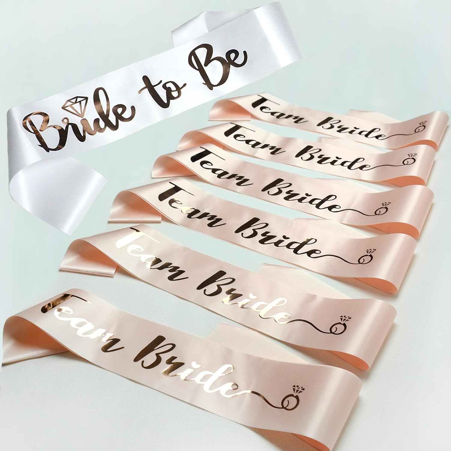 Rose Gold Bachelorette Party D - Wedding Day Supply Kit 评论和价格